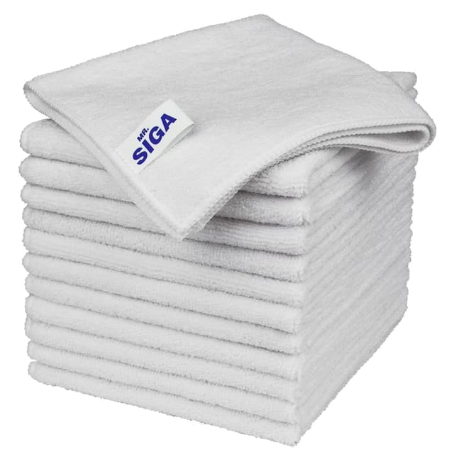MR. SIGA Microfiber Cleaning Cloth packshot on a clean white background