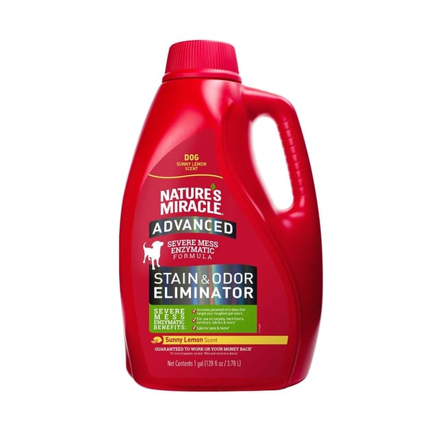 Nature's Miracle Advanced Stain & Odor Eliminator packshot on a clean white background