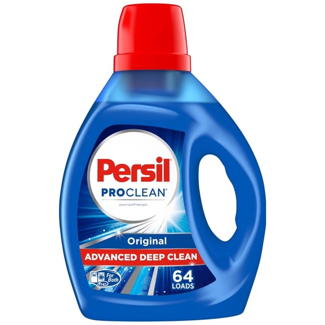 Persil ProClean Liquid Laundry Detergent packshot on a clean white background