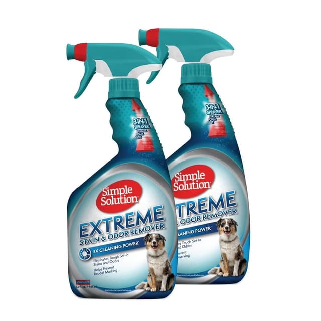 Simple Solution Extreme Pet Stain and Odor Remover packshot on a clean white background
