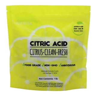 Duda Energy Fine Grain Pure Citric Acid packshot on a clean white background