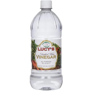 Lucy's 100% Pure Distilled White Vinegar packshot on a clean white background