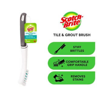 Scotch-Brite Heavy Duty Grout Brush packshot on a clean white background