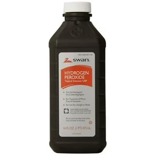 Swan Hydrogen Peroxide 3% Topical Solution packshot on a clean white background
